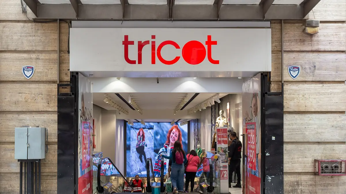 Tienda Tricot en el Paseo Ahumada de Santiago de Chile